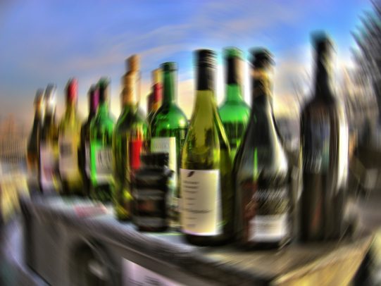 What are signs of alcoholic